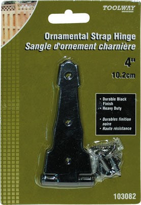 Hinge 4in Strap Ornamental