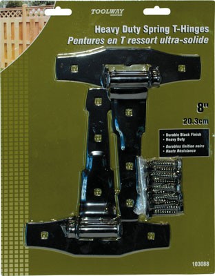 2/pkg T-Hinge 8in Spring HD