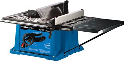 Pro Wood Cutting Table Saw Max 10in Blade Size 120V 15A Bolton