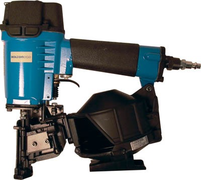 Air Roofing Coil Nail Gun for 7/8in to 1 3/4in Coil Nails Bolton HD