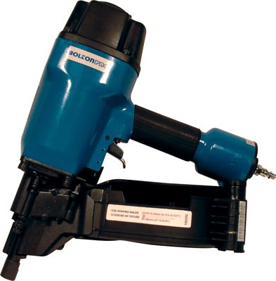 Air Coil Nail Gun for 1 3/4in to 3 9/16in Coil Nails Bolton