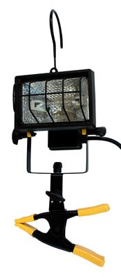150W Halogen Work Light with Clamp