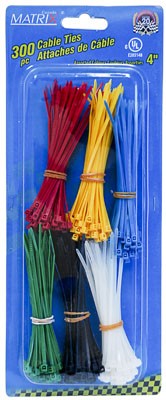 300 pc 4" Cable Ties