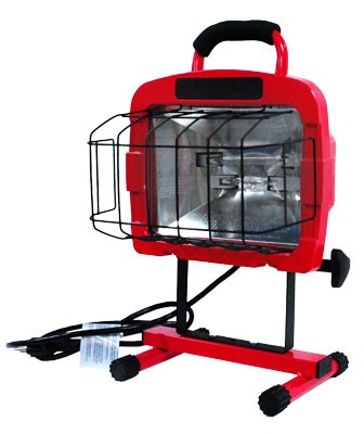Portable Light 700w 5ft Cord Red