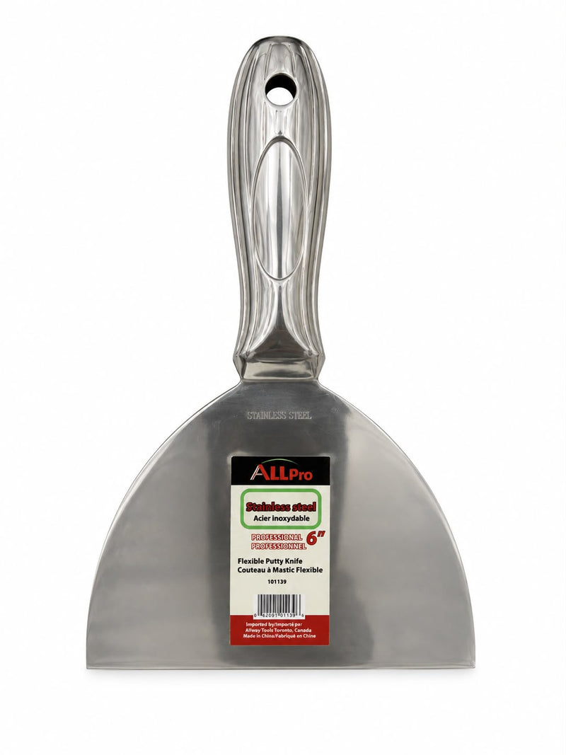 Putty Knife - Fully Stainless Steel 6"