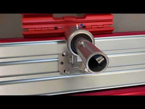 Magnesium Bull Float KIT WITH  - 48" ROUND END BULL FLOAT