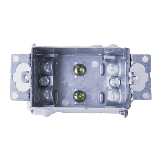 Gangable Electrical Device Box With Clamps 3in X 2in X 1½In