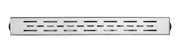 Chtools 24 inch Linear shower drain  offset pattern chrome brush
