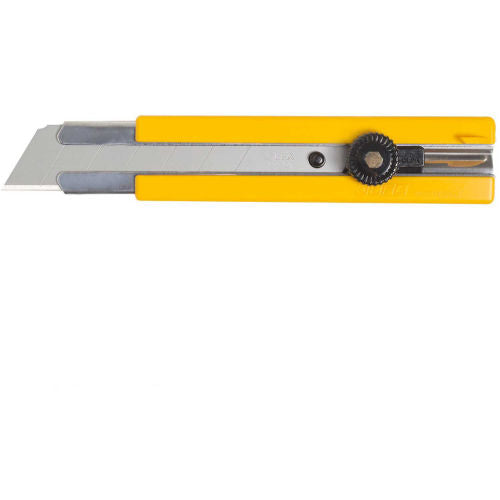 Heavy duty professional knife soft grip rubber handle  Ratchet wheel