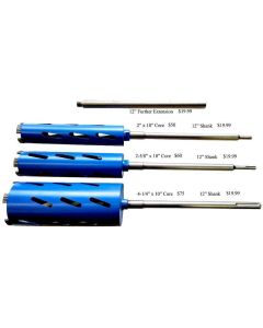 Dry Diamond Core Drill Bits