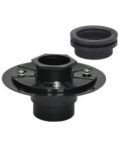 ABS  2" Thread Shower Drain Base With Adjustable Ring for Linear drain