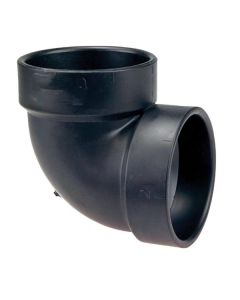 ABS Elbow 90° x 1½in Black
