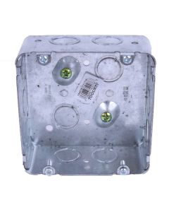 Electrical Box With Knock Outs Square 4-11/16in